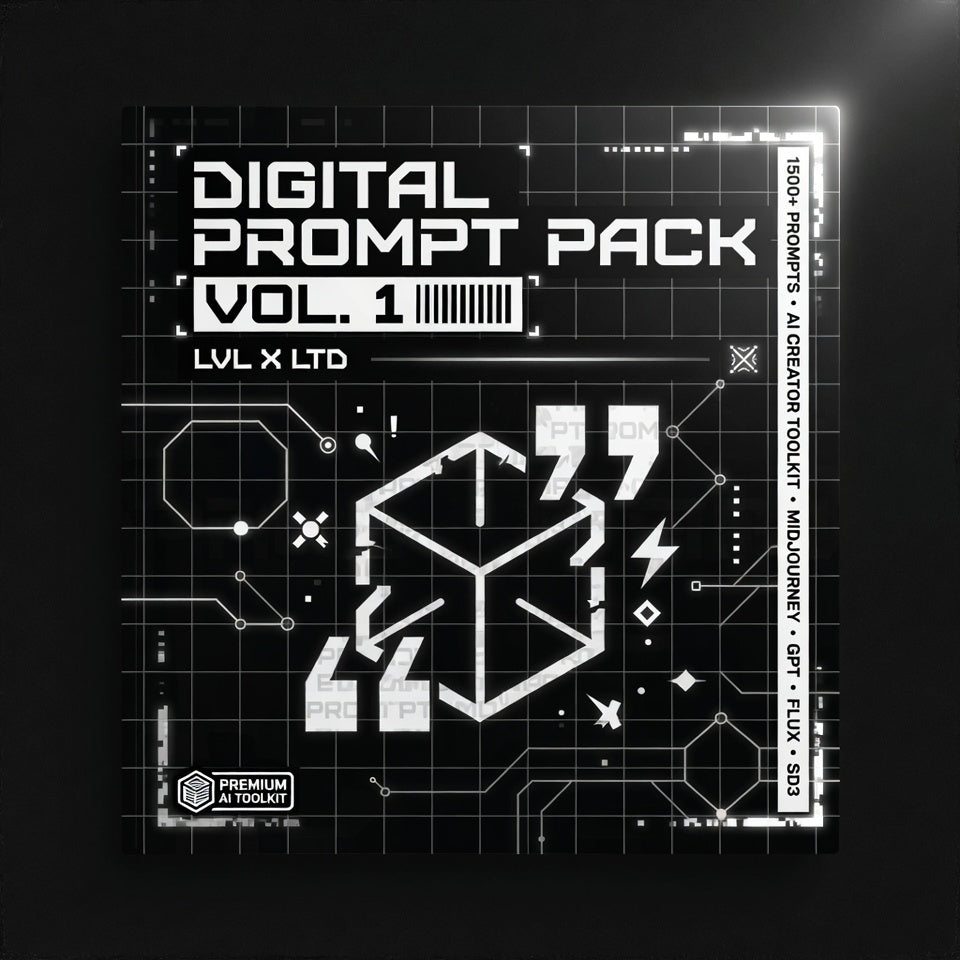 Digital Prompt Pack Vol. 1 LvL X Ltd product cover