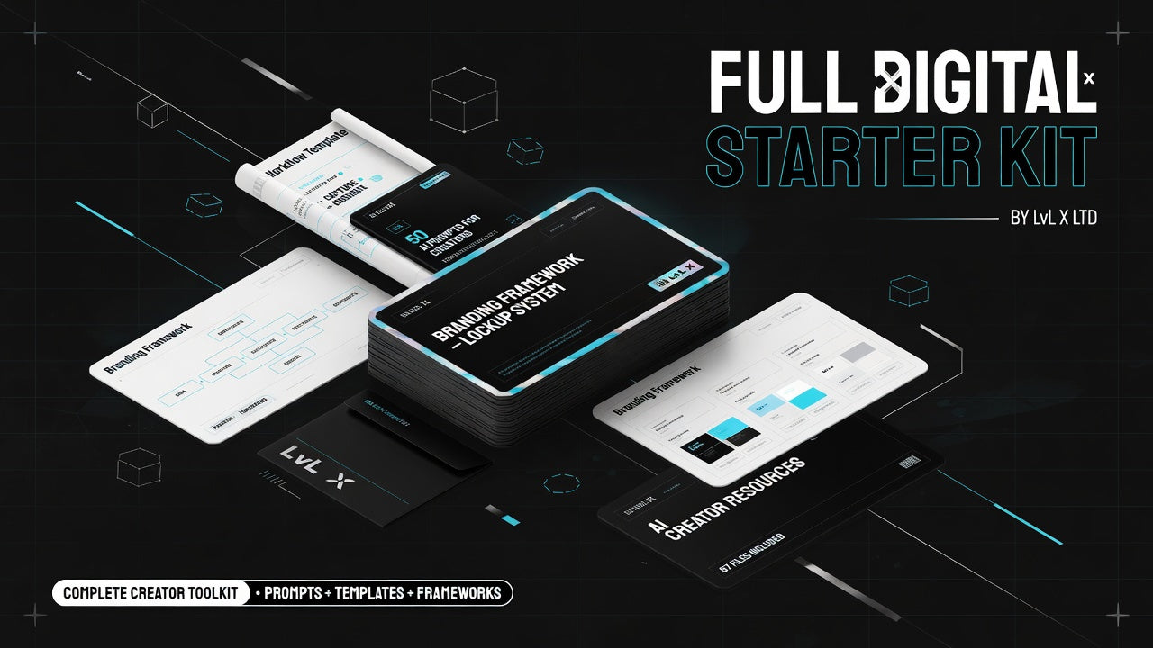 Full Digital Starter Kit product cover by LvL X Ltd
